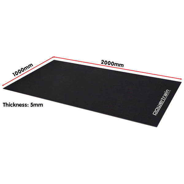 Powertrain 2M Exercise Equipment Mat Exercise Mats