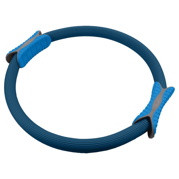 Powertrain Pilates Ring Band Yoga Home Workout Exercise Blue Pilates Rings