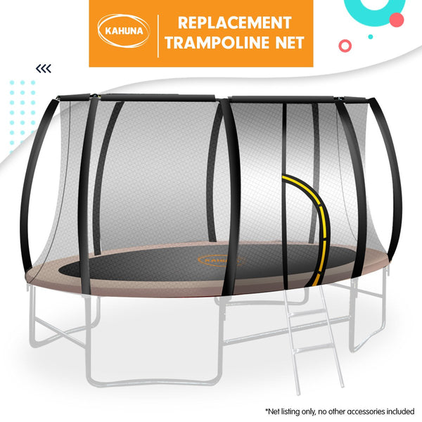 Kahuna Replacement Trampoline Net For 8Ft X 14Ft Oval