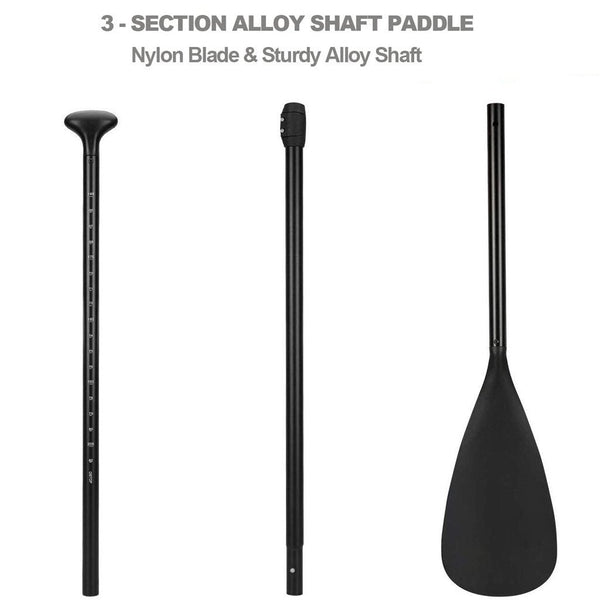 Alloy Adjustable 2-Part Sup Paddle Stand Up Board Edge Guard 160-215Cm Double