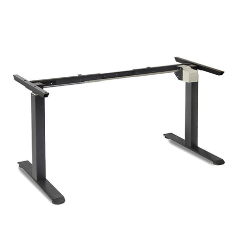 Standing Desk Height Adjustable Sit Motorised Single Frame Black Only
