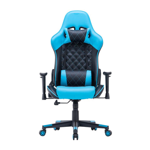 Gaming Chair Ergonomic Racing 165° Reclining Seat 3D Armrest Footrest