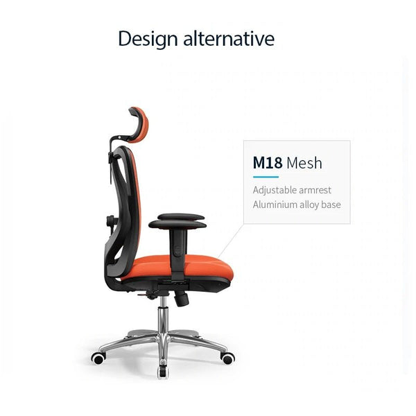 Sihoo M18 Ergonomic Office Chair, Computer Desk High Back Breathable,3D Armrest And Lumbar Support
