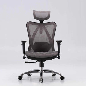 Sihoo M57 Ergonomic Office Chair, Computer Desk High Back Breathable,3D Armrest And Lumbar Support Black Without Foodrest