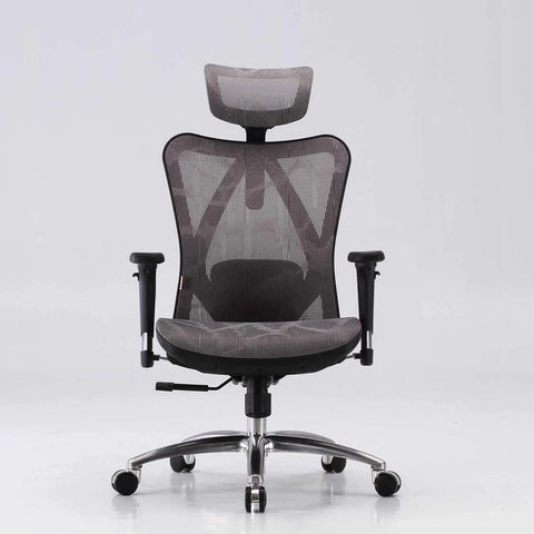 Sihoo M57 Ergonomic Office Chair, Computer Desk High Back Breathable,3D Armrest And Lumbar Support Black Without Foodrest