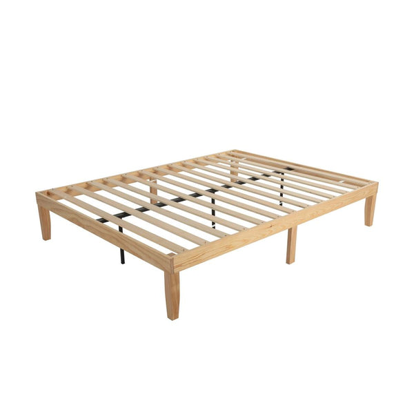 Dreamo Warm Natural Bed Base Frame – Double Double Bed Frames