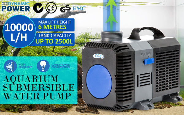Dynamic Power Combo Aquarium Garden Filter 10000L/H + Submersible Water Pump