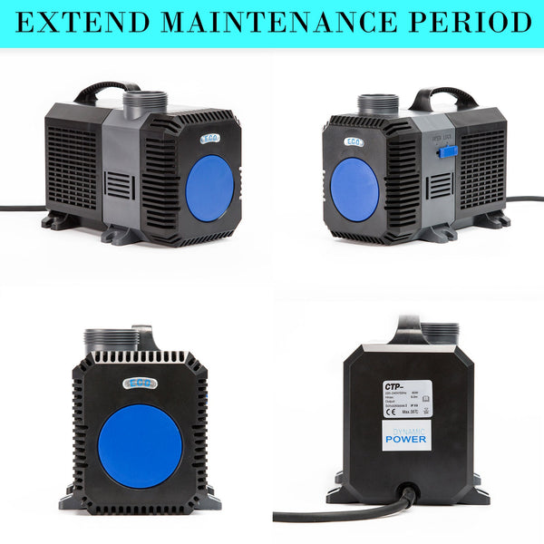 Dynamic Power Aquarium Submersible Pond Water Pump 10000L/H Water Pumps
