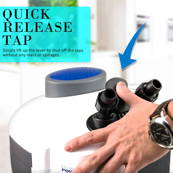 Lights Dynamic Power Aquarium Uv Light External Canister Filter 2000L/H + Media Kit