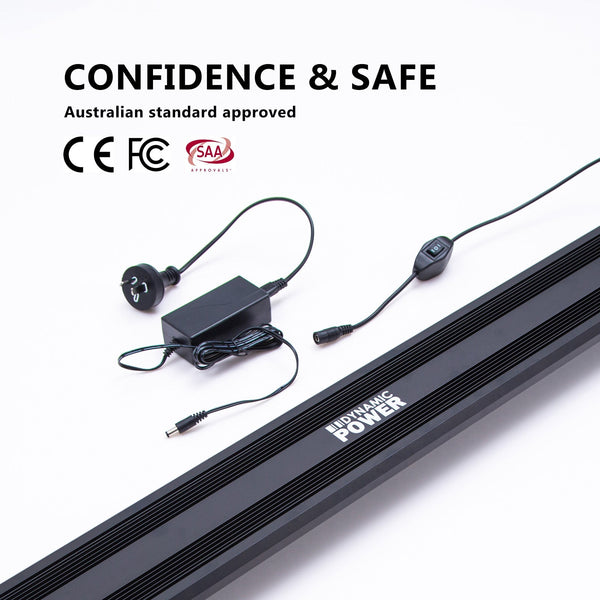 Lights Dynamic Power 2 Set 33W Aquarium Blue White Led Light For Tank 120 140Cm