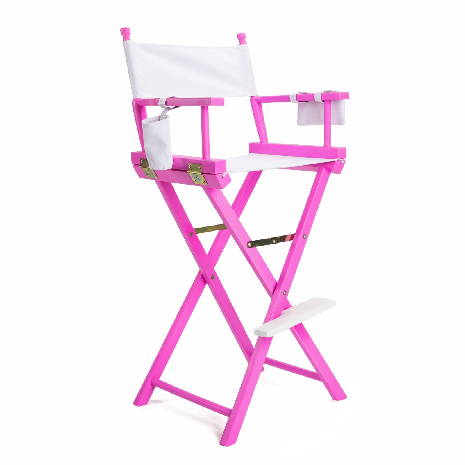 La Bella Pink Folding Tall Chair Dark Humor Movie Director 75Cm Chairs
