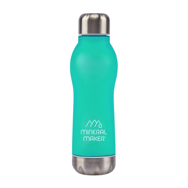 Mineral Maker Morbido Alkaline Filter Water Bottle + Stone Pouch Water Filters