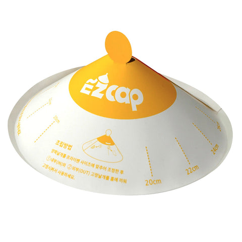 Ez Cap 100X Paper Lid For Frypan Disposable Cooking Pan