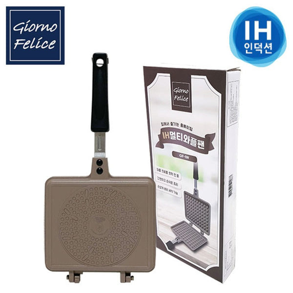 Giorno Felice Ih Waffle Maker Pan Non Stick Double Sided Detachable Waffle Makers