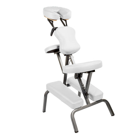 Forever Beauty White Portable Massage Foldable Chair Table Therapy Waxing Aluminium