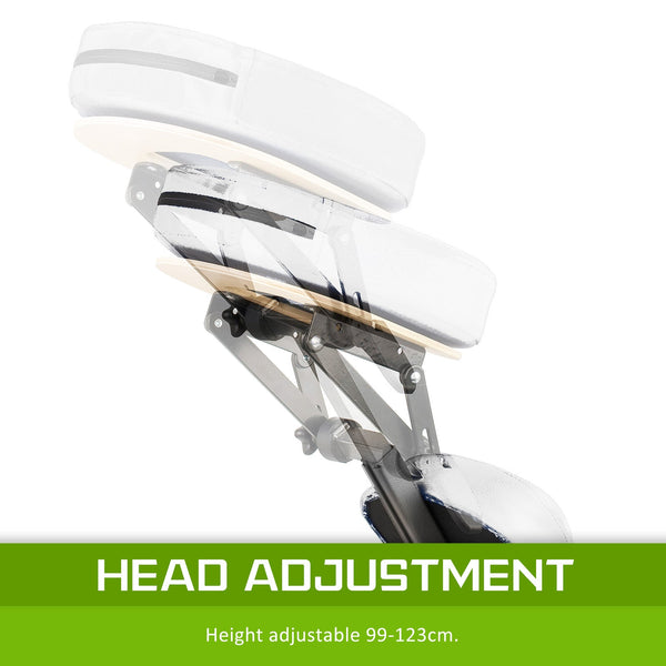 Forever Beauty White Portable Massage Foldable Chair Table Therapy Waxing Aluminium Massage Tables & Chairs