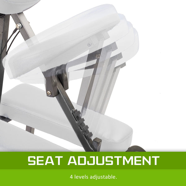 Forever Beauty White Portable Massage Foldable Chair Table Therapy Waxing Aluminium Massage Tables & Chairs