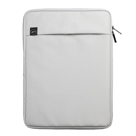 St'9 L Size 15 Inch Grey Laptop Sleeve Padded Travel Carry Case Bag Luke