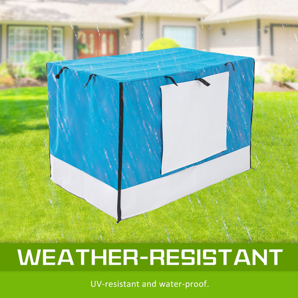 Paw Mate Blue Cage Cover Enclosure For Wire Dog Crate 30In Dog Cages