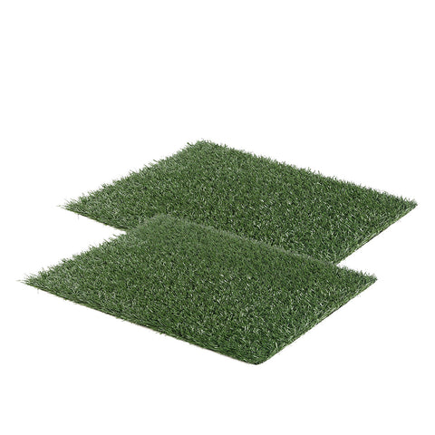 Paw Mate 2 Grass For Pet Dog Potty Tray Training Toilet 63.5Cm X 38Cm Puppy Training Pads