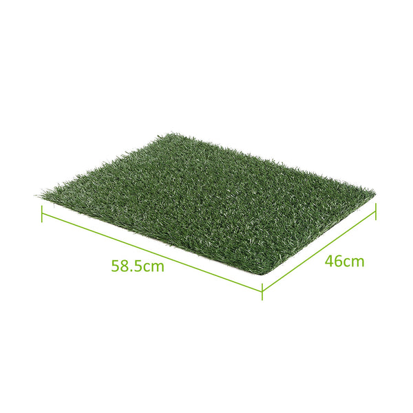Paw Mate 4 Grass For Pet Dog Potty Tray Training Toilet 58.5Cm X 46Cm Puppy Training Pads
