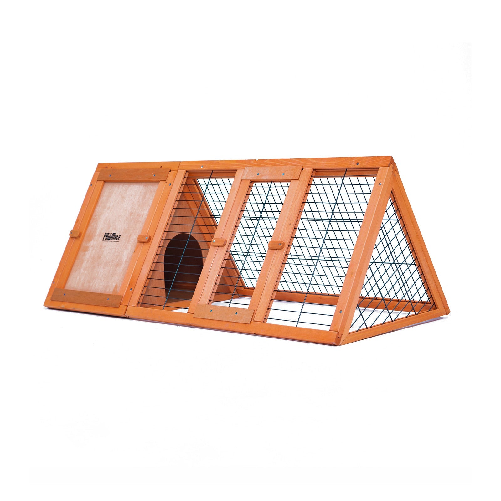 Paw Mate 118 X 50 45Cm Rabbit Hutch Chicken Coop Triangle Cage Run