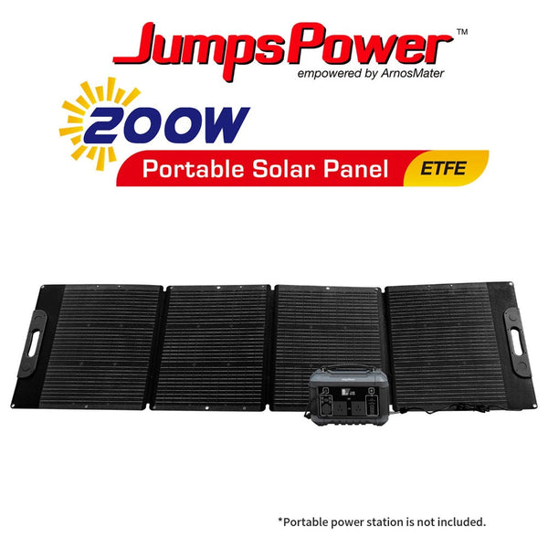 Jumpspower 200W Solar Panel Portable Charger Power Generator Foldable Camping Jump Starters