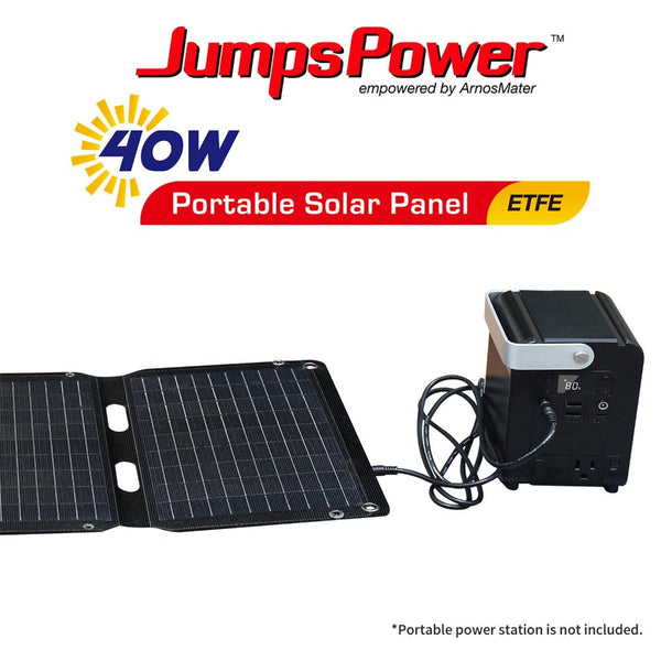 Jumpspower 40W Solar Panel Portable Charger Power Generator Foldable Camping Jump Starters