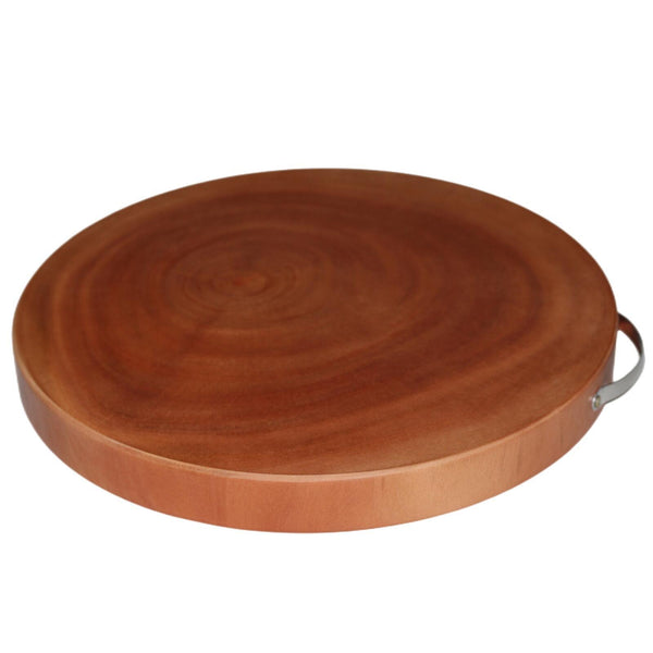 L Natural Hardwood Hygienic Kitchen Cutting Chopping Board Round Cutting Boards
