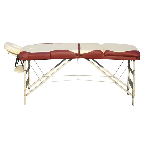 3 Fold Portable Aluminium Massage Table Bed Beauty Therapy