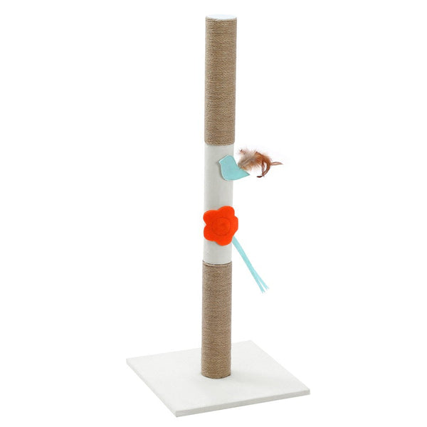 Yes4pets 89 Cm Cat Kitten Single Scratching Post With Toy Furniture & Scratchers