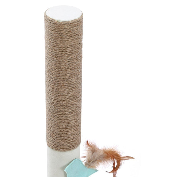 Yes4pets 89 Cm Cat Kitten Single Scratching Post With Toy Furniture & Scratchers