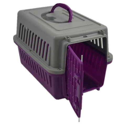 Yes4pets Purple Small Dog Cat Rabbit Crate Pet Guinea Pig Carrier Kitten Cage