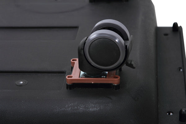 Yes4pets Large Plastic Kennels Pet Carrier Dog Cat Cage Crate With Handle And Wheel Black Dog Kennels