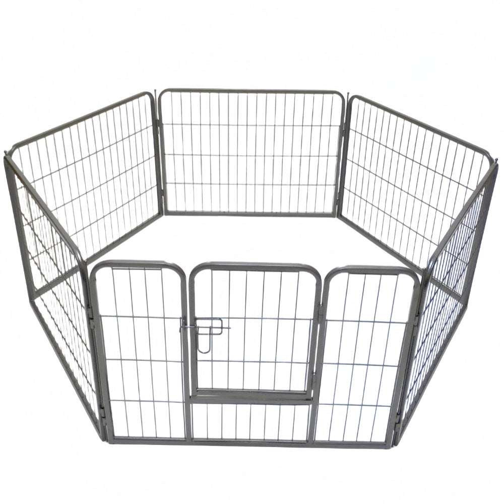Yes4pets 6 Panel 60 Cm Heavy Duty Pet Dog Puppy Cat Rabbit Exercise Playpen Fence Fences & Pens