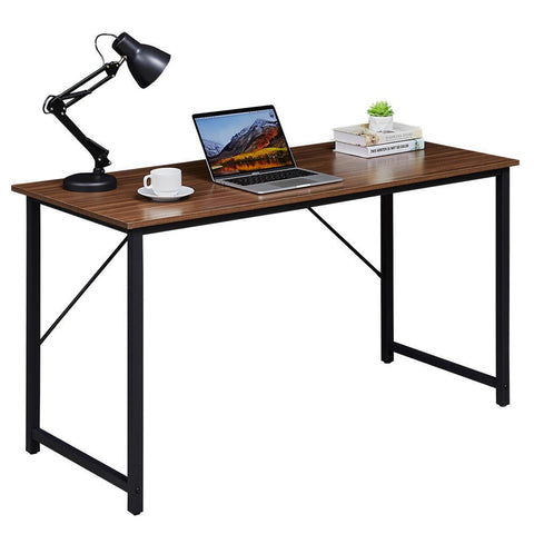 Yes4homes Computer Desk, Sturdy Home Office For Laptop, Modern Simple Style Writing Table, Multipurpose Workstation