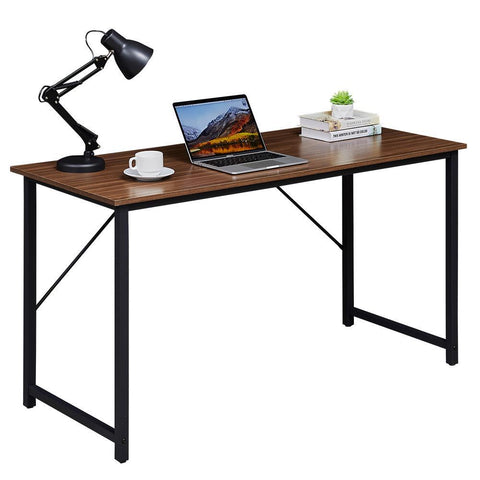 Yes4homes Computer Desk Sturdy Home Office For Laptop Modern Simple Style Writing Table Multipurpose Workstation Home Office Desks