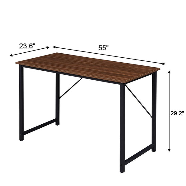 Yes4homes Computer Desk Sturdy Home Office For Laptop Modern Simple Style Writing Table Multipurpose Workstation Home Office Desks