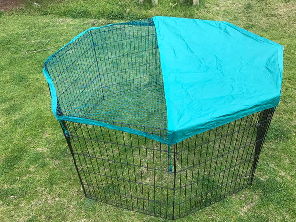 Yes4pets 6 Panel Dog Cat Exercise Playpen Puppy Enclosure Rabbit Fence With Cover Baby Playpens