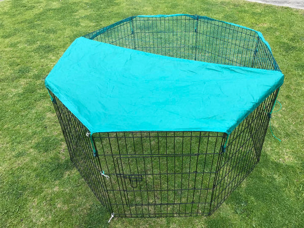 Yes4pets 6 Panel Dog Cat Exercise Playpen Puppy Enclosure Rabbit Fence With Cover Baby Playpens