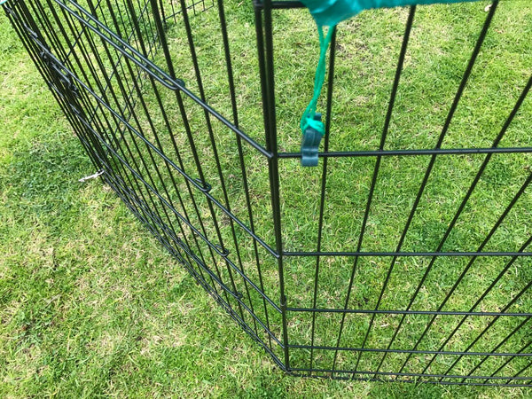 Yes4pets 6 Panel Dog Cat Exercise Playpen Puppy Enclosure Rabbit Fence With Cover Baby Playpens