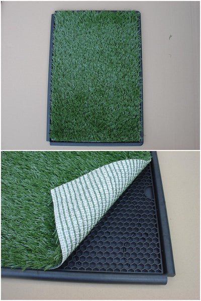 Yes4pets Indoor Dog Puppy Toilet Grass Potty Training Mat Loo Pad Puppy Training Pads