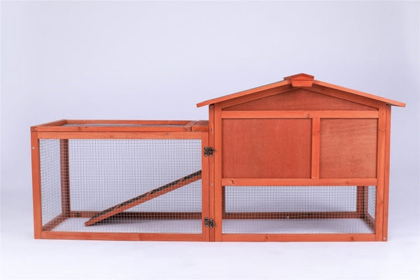 Yes4pets Rabbit Hutch Metal Run Wooden Cage Guinea Pig House