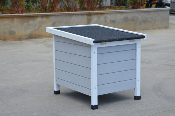 Yes4pets Grey Small Chicken Coop Rabbit Hutch Ferret Cage Guinea Pig Dog Cat Nesting Box Small Animal Cages & Hutches