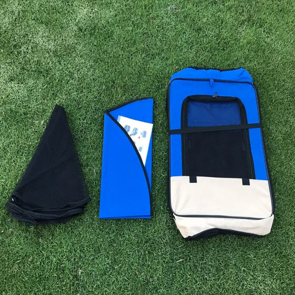 Yes4pets Medium Blue Pet Dog Cat Dogs Puppy Rabbit Tent Soft Playpen Fences & Pens