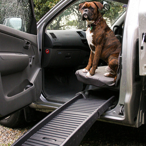Yes4pets Foldable Pet Dog Puppy Car Van Climb Assist Nonslip Ramp Pet Transport
