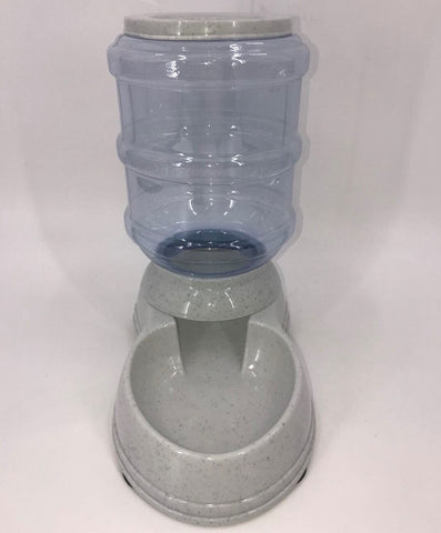 Yes4pets 3.8 L Gravity Pet Dog Cat Guinea Pig Food Feeder Bowl Dispenser Dog Automatic Feeders