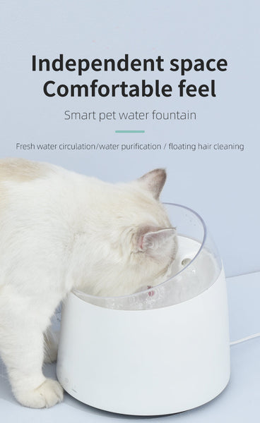 Yes4pets Electric Pet Dog Cat Water Fountain Automatic Self-Clean 1.5L