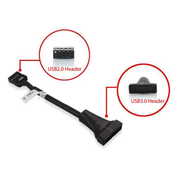 Usb 3.0 Internal Female To Mainboard 2.0 Head Cable Usb Cables Hubs & Adapters