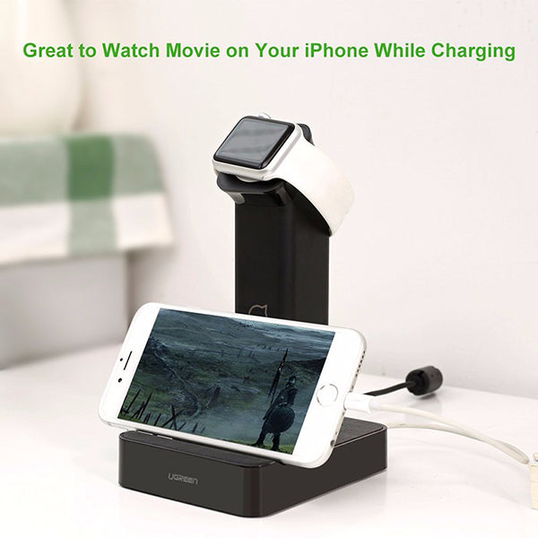 Ugreen Apple Watch Magnetic Charging Dock Black (30361) Chargers & Docking Stations